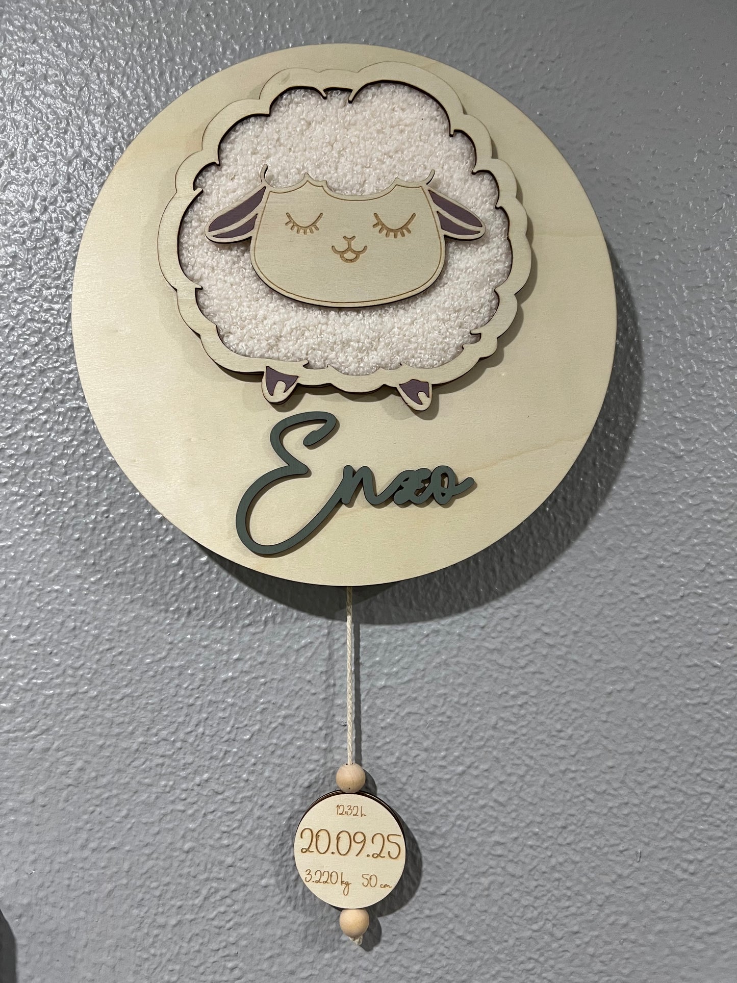 Cartel bebé musical