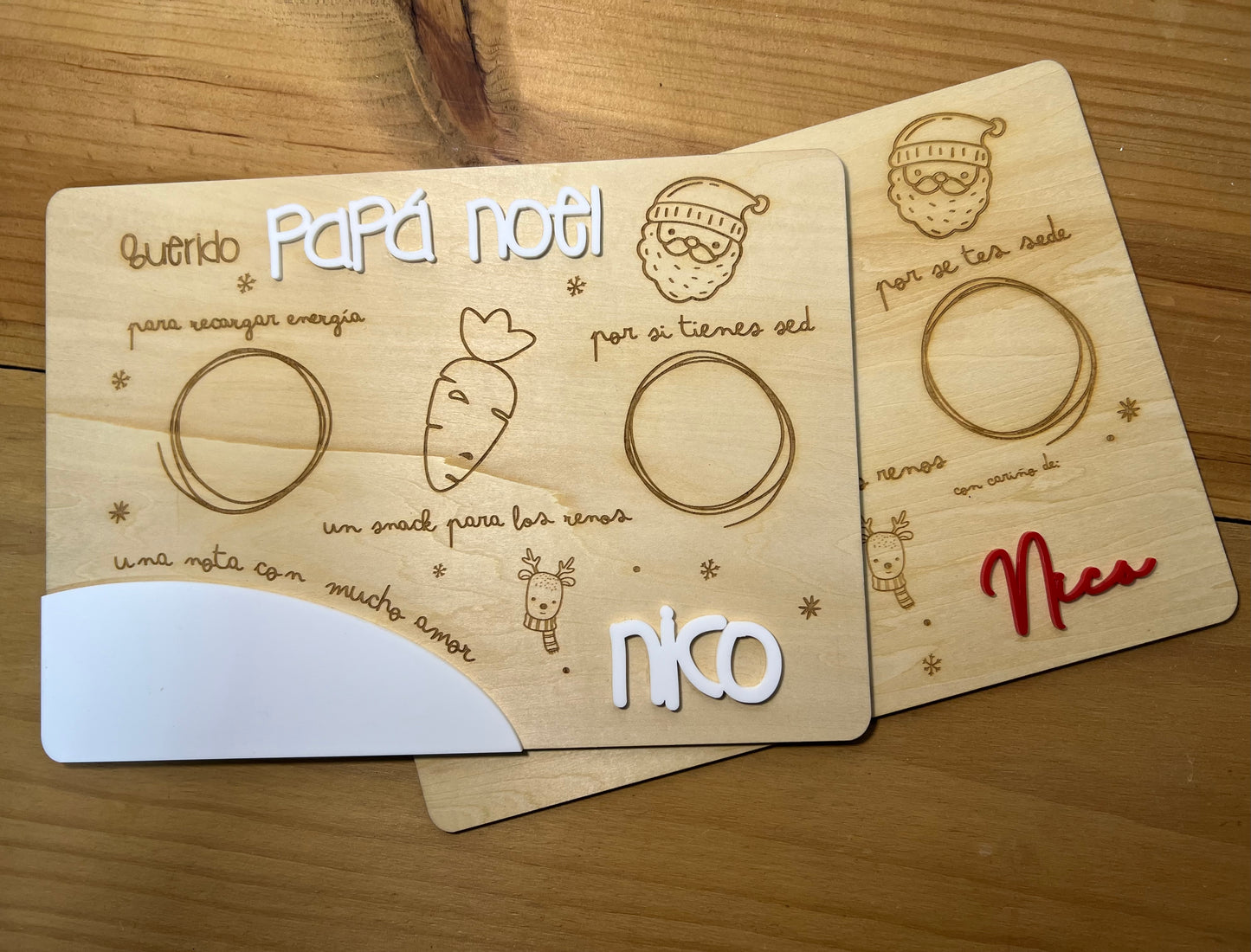 Bandeja para Papá Noel