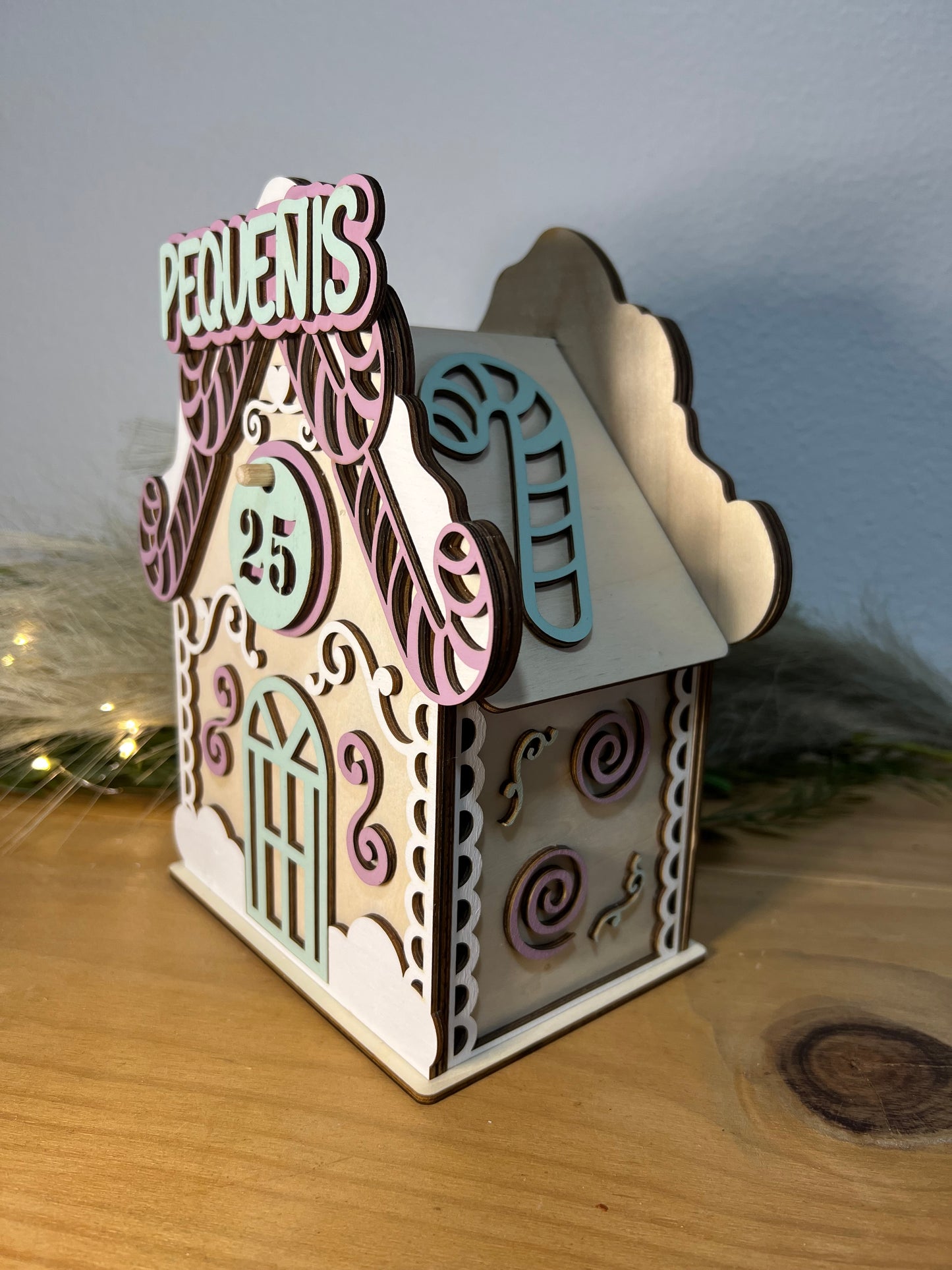 Calendario adviento casita