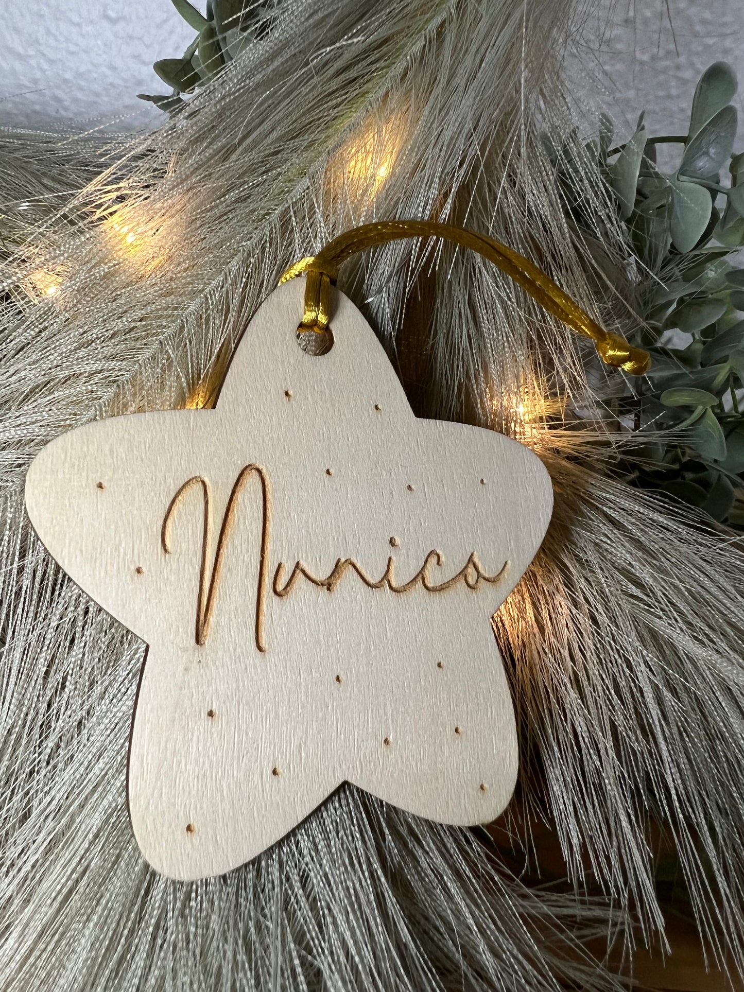 Estrella con topitos