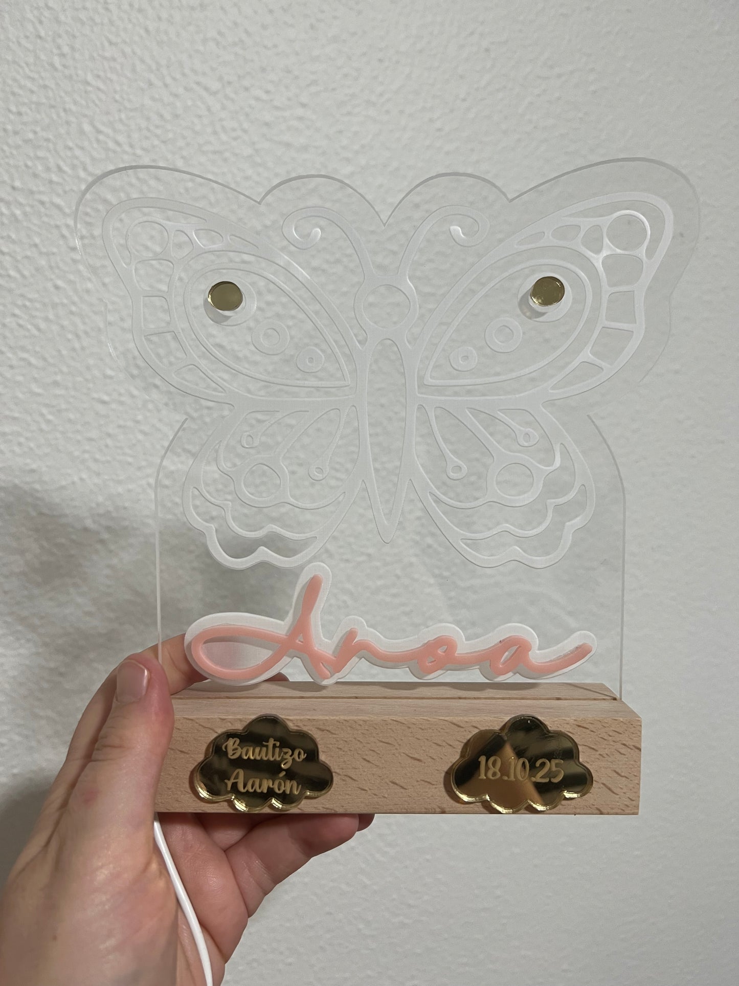 Lámpara mariposa