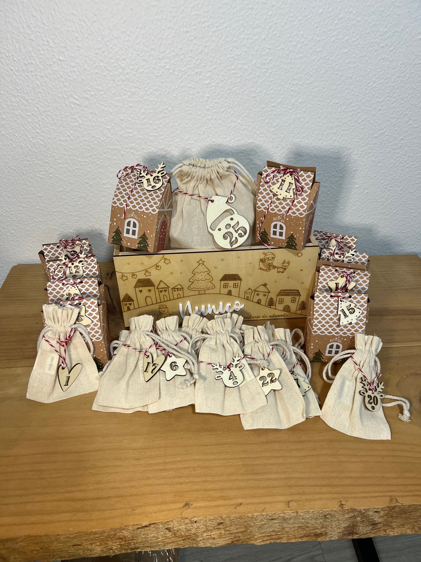 Calendario de adviento "caja"