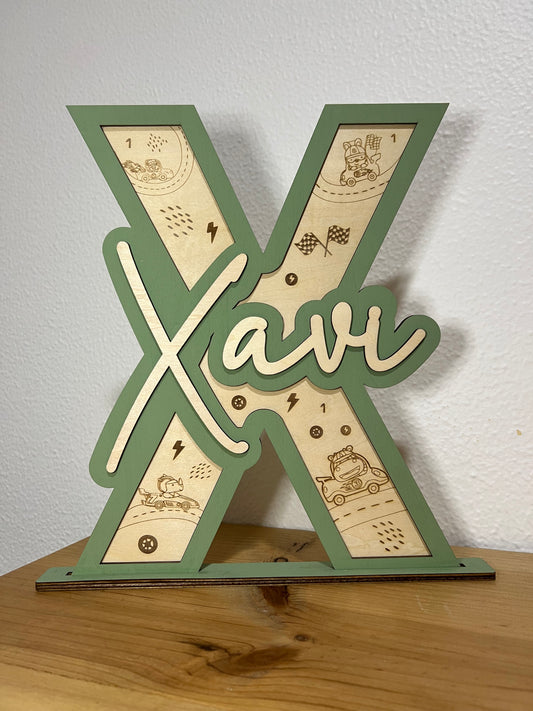 Inicial con nombre "carrera de coches"