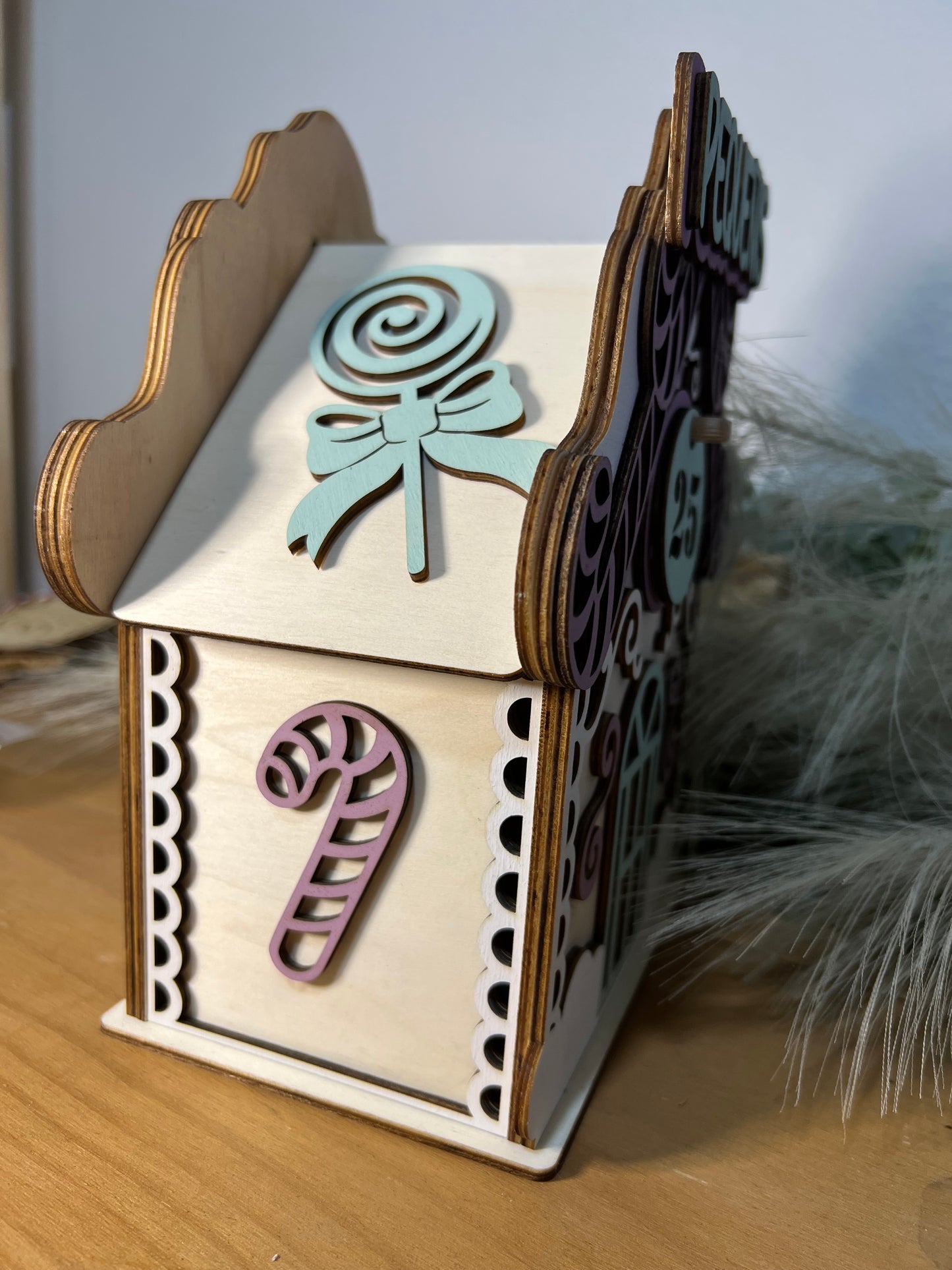 Calendario adviento casita