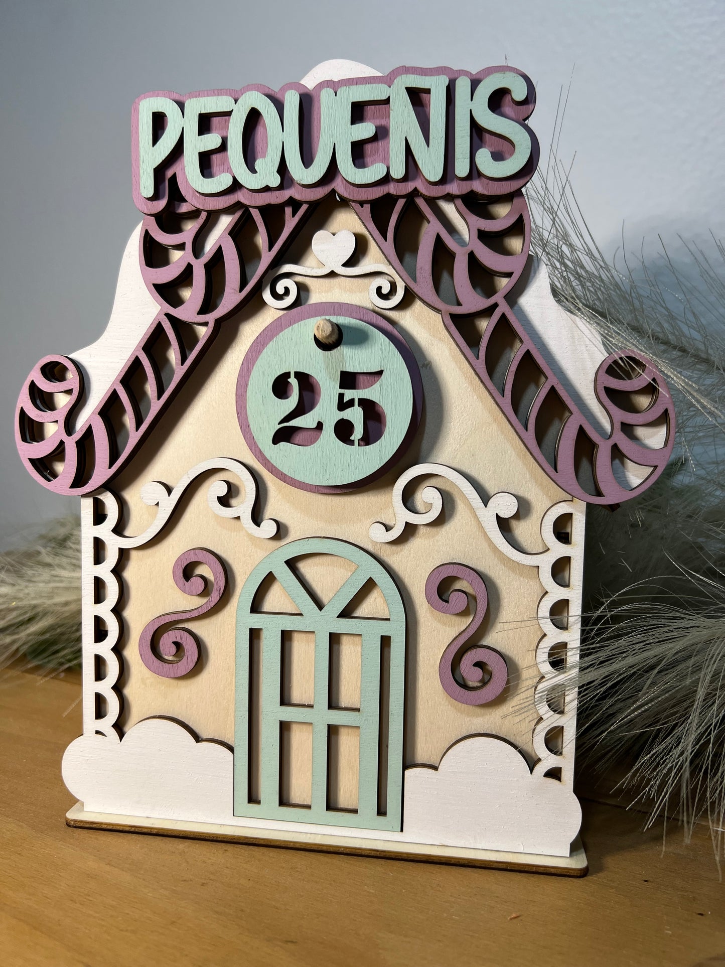 Calendario adviento casita