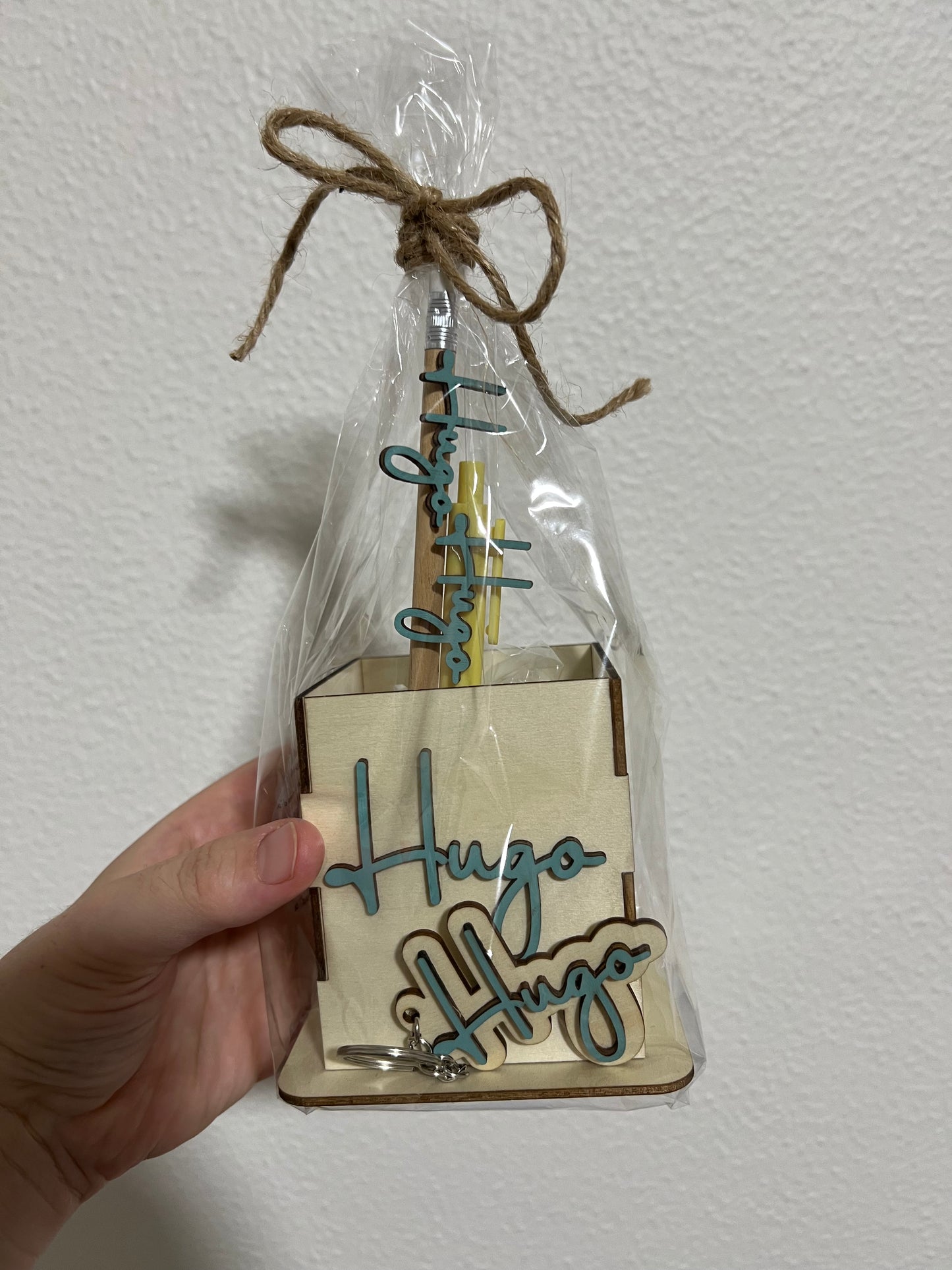 Pack lapicero, lapiz, boli, llavero