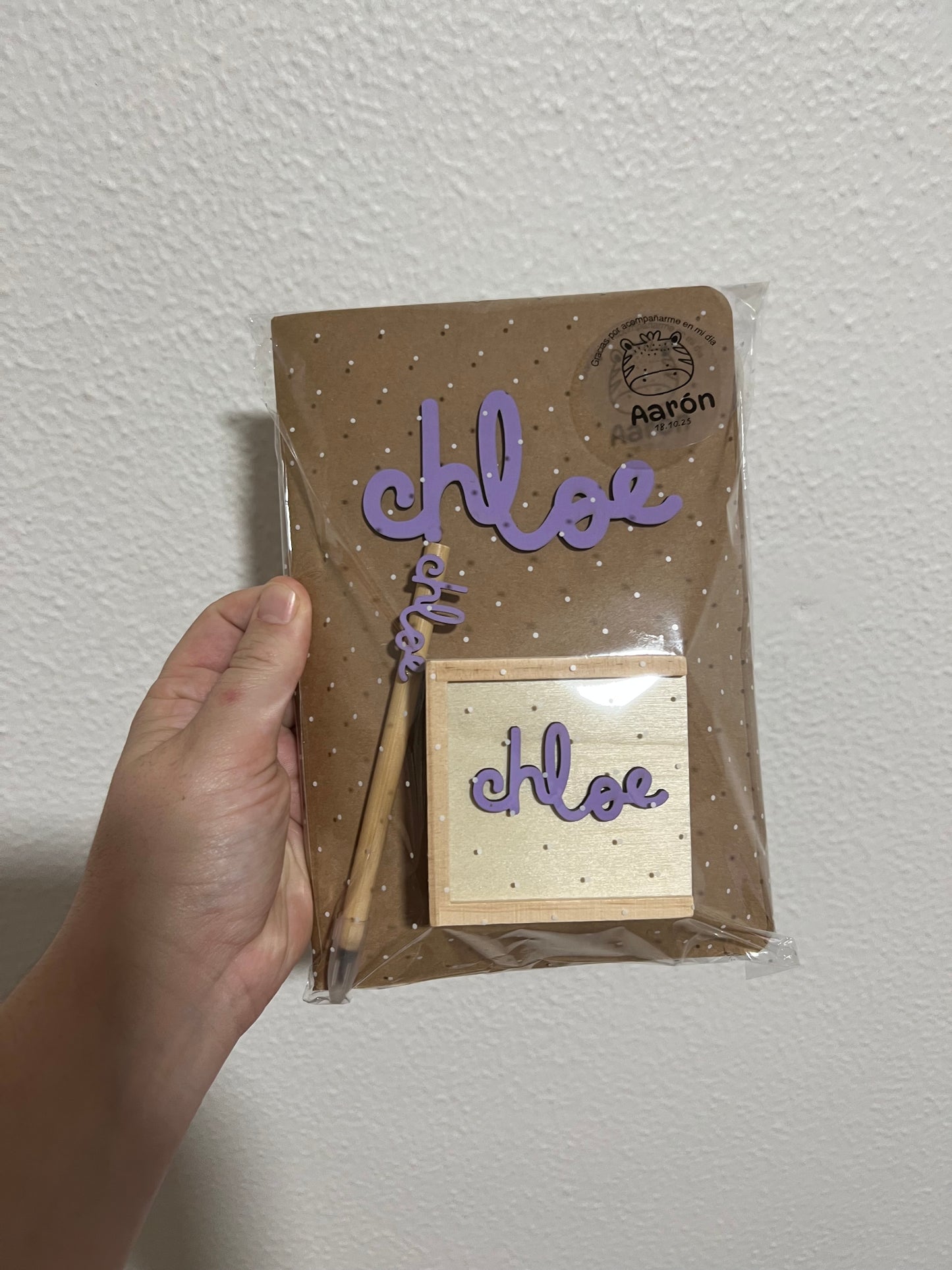 Pack libreta + 3 en raya + lápiz eterno