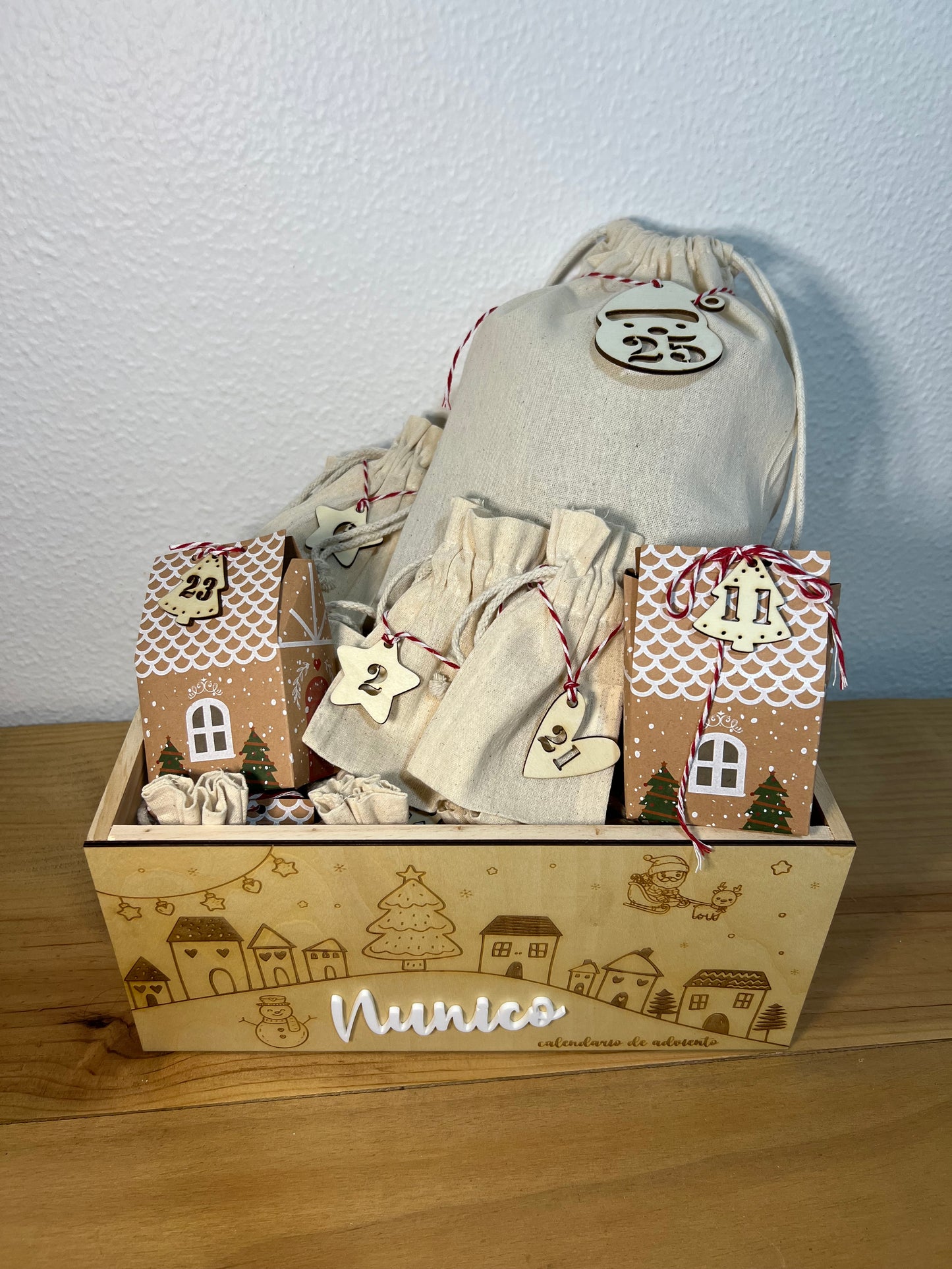 Calendario de adviento "caja"