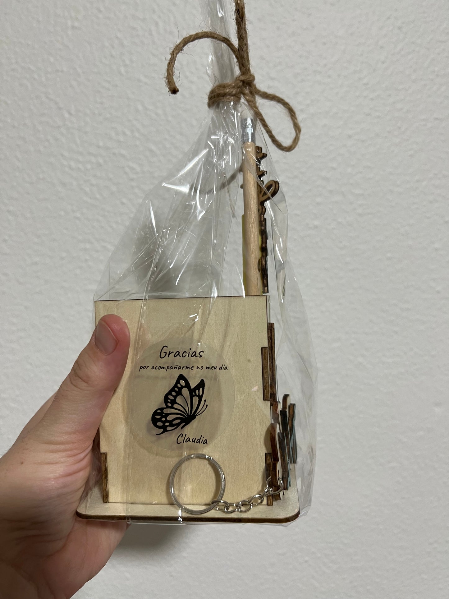 Pack lapicero, lapiz, boli, llavero