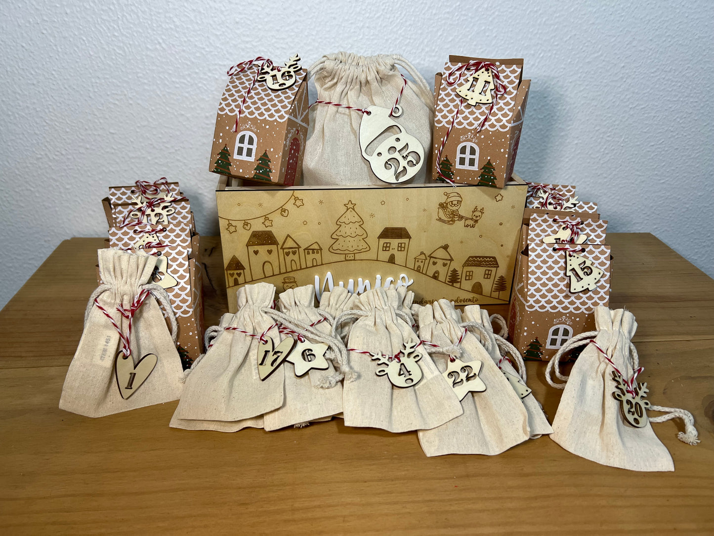 Calendario de adviento "caja"