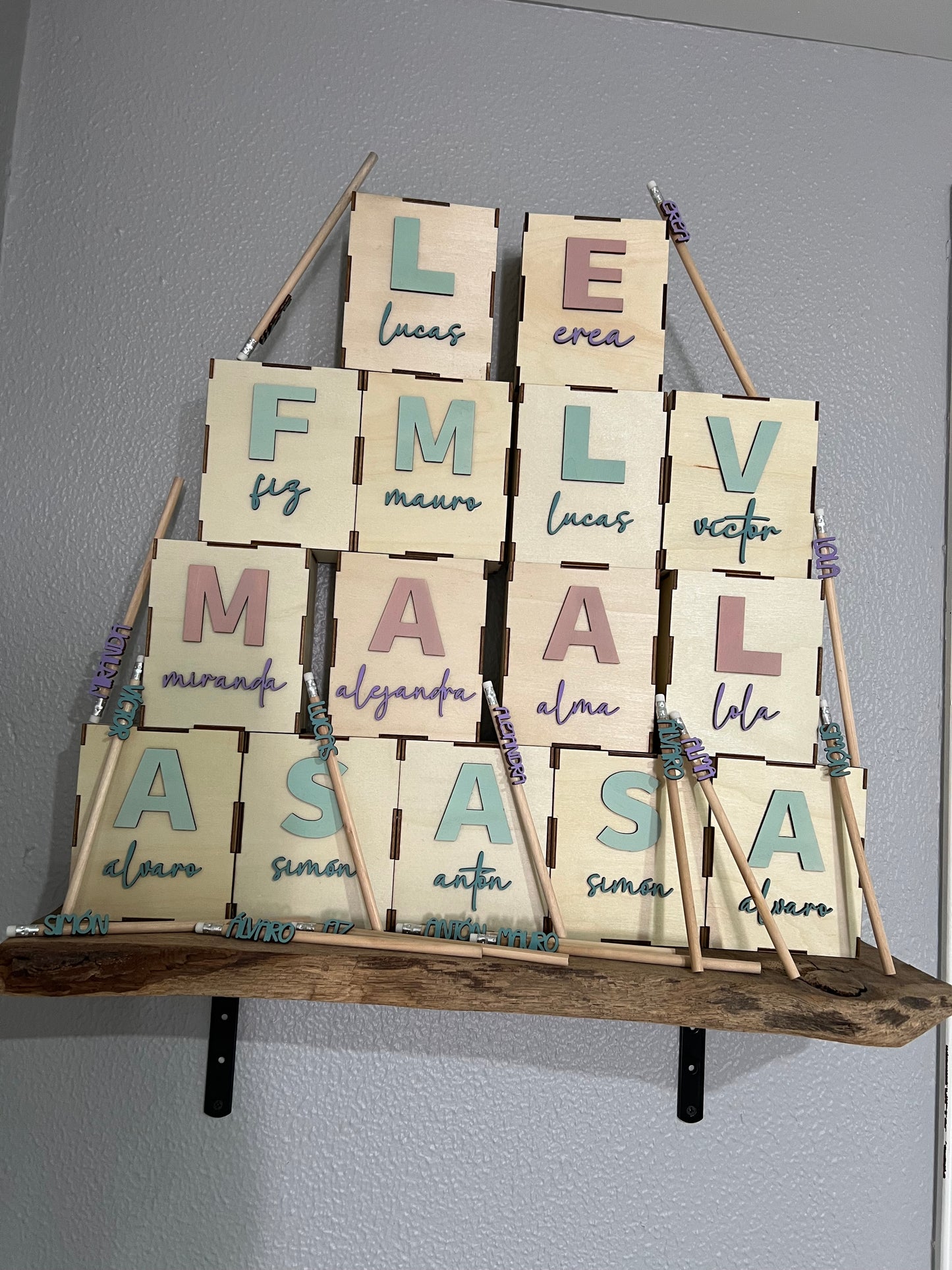 Pack hucha con lápiz