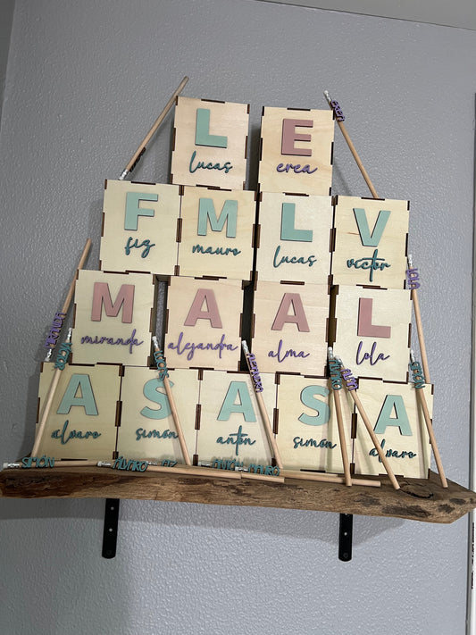 Pack hucha con lápiz