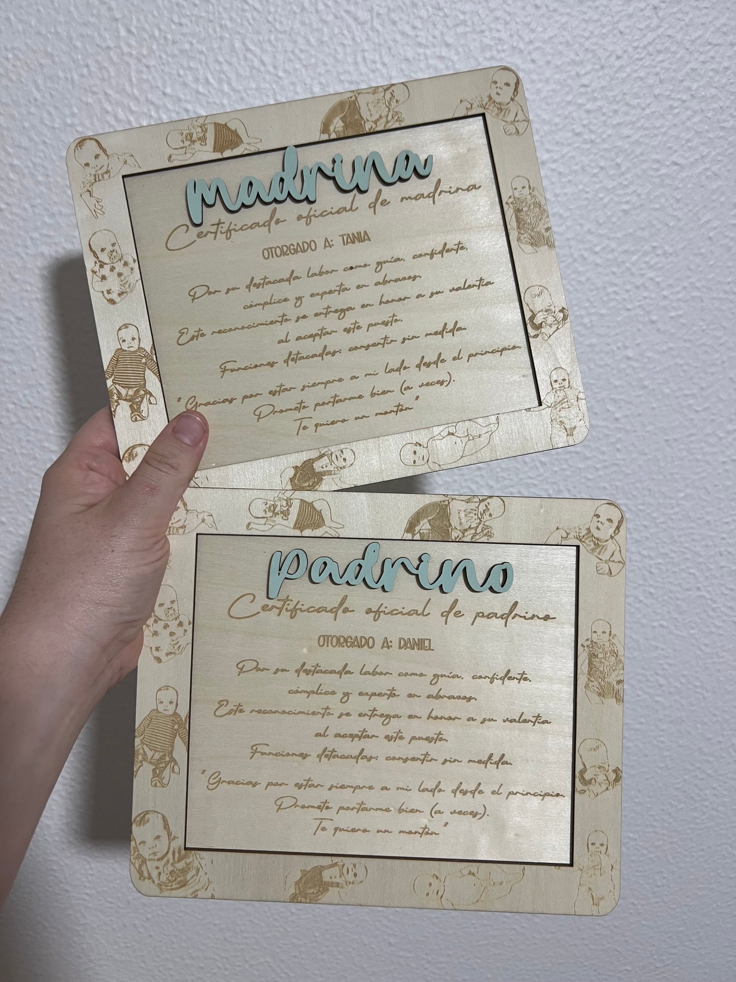 Diploma madrina ó padrino