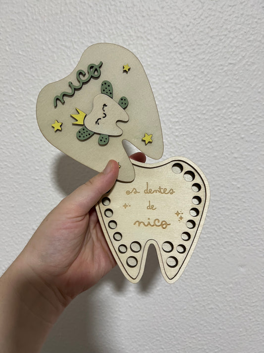 Caja dientes "muela"